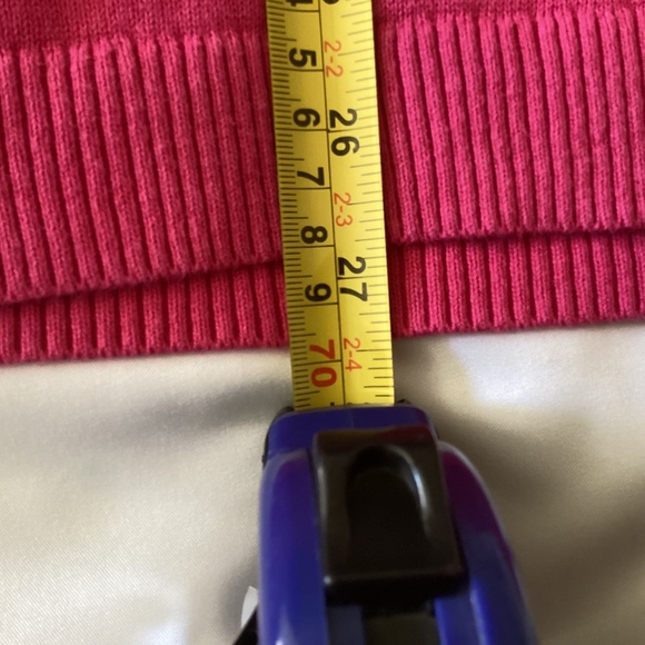 Ladies Pink Talbots Pullover Sweater With Raised Dots for Design Long Sleeve 2XL - Picture 6 of 7